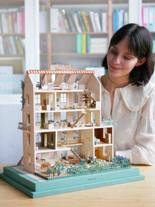 Kit maquette - Mini décor Cuisine - Kit maquettes bois et cartons